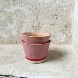 Vasos medianos Rubí